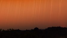 Star Trails Over the Outback Horizon - Joseph Brimacombe: