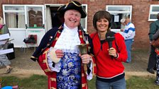 We even got a bespoke shot from a town crier!