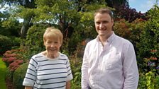 David with Maeve Bell from The Irish Plant Society