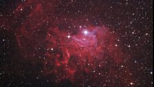 "IC405 Flaming Star Nebula" - Alejandro López: