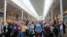 Manor Walks Shopping Centre hosted a singalong