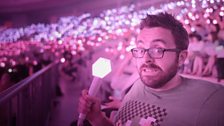 James Ballardie at an EXO concert