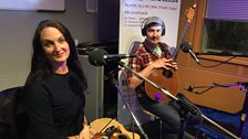 Nancy Kerr & James Fagan playing live on the Durbervilles Folk & Roots Show