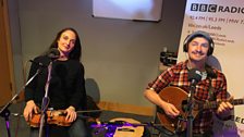 Nancy Kerr & James Fagan playing live on the Durbervilles Folk & Roots Show