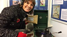 The treasure was with this gramophone at the RAF Bircham Newton muesum