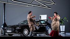 Bryn Terfel as Don Pasquale and  Olga Peretyatko as Norina