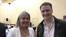 Rhonda Geary Balmoral Show operations director with David Maxwell