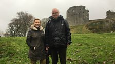 Dundrum Castle in County Down