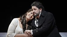 Lise Davidsen as Lisa and Yusif Eyvazov as Hermann