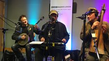 Harp & a Monkey performing live on The Durbervilles Folk & Roots Show