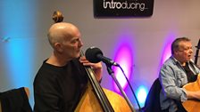 Dave Bowie of The Philip Cockerham Trio playing live on The Durbervilles Folk & Roots Show