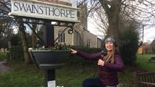 Anna had to head to Swainsthorpe to earn clue three