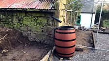 Thatching at Hanna's Close in Kilkeel.