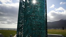 Percy French Commemorative Sculpture at the Slieve Donard Hotel