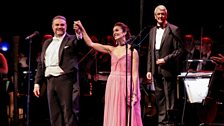 Joseph Calleja, Carly Paoli and conductor Richard Balcombe