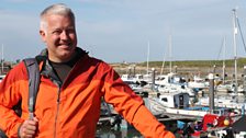 Derek at Burry Port Harbour