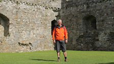 Derek at Kidwelly Castle