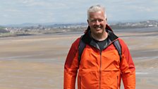 Derek on the Loughor Estuary