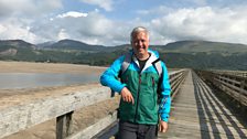 Derek on Barmouth Bridge