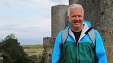 Derek at Harlech Castle