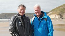 Derek with park ranger Ian Meopham