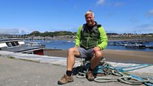 Blues skies at Conwy Quay