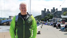 Derek on Conwy Quay