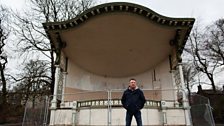 “’A jolly little timber bandstand with a projecting canopy.’”