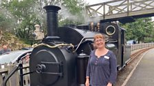 A Warm Welcome too on the FFestiniog railway