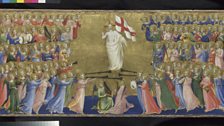 Christ Glorified in the Court of Heaven - probably by Fra Angelico