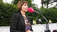 Local broadcasting legend Chrissie Jackson at Norwich's Lord Mayor's procession in 2016