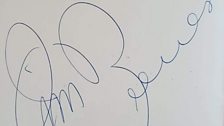 Autographs from the Flamingo Ballroom in Ballymena