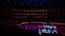 The stage is set at the Royal Albert Hall