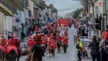 The Saintfield Charity Santa Ride