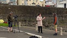 History and heritage filming in Portrush