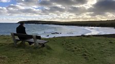 Dòmhnall MacLaomainn aig Port Nis