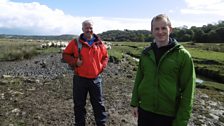 Derek and sheep farmer Will Pritchard