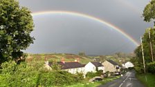 Rainbow over Llanmadoc