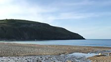 Porth Neigwl shoreline