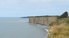 Headland approach to Llantwit Major