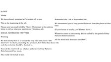 An email sent to employees of Sony Pictures