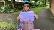 Abi had drawn Julie a special Treasure Quest picture!