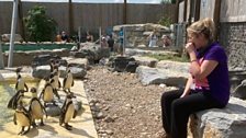 How excited does Rachel look at meeting the Humboldt Penguins?!