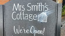 The team didn't make it on time but their last destination today was Mrs Smith's Cottage......