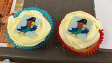 Pirate cup cakes