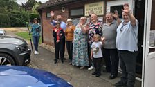 Julie made some new friends at the bowls club in Marham