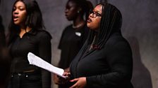 Belgrade Black Youth Theatre Choir provide the music and vocals