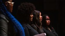 Members of Belgrade Black Youth Theatre Choir