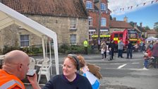 Toby tells Amy all about the Sheep Fair...