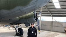 Nick with a 1944 Dakota....